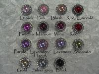 20mm coloured pearl buttons Australia