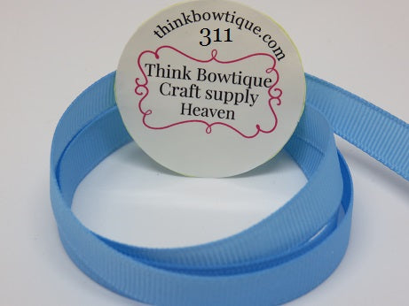 311 Blue Mist Grosgrain ribbon Australia – Think Bowtique