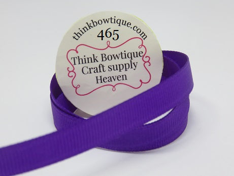 465 Purple grosgrain ribbon Australia