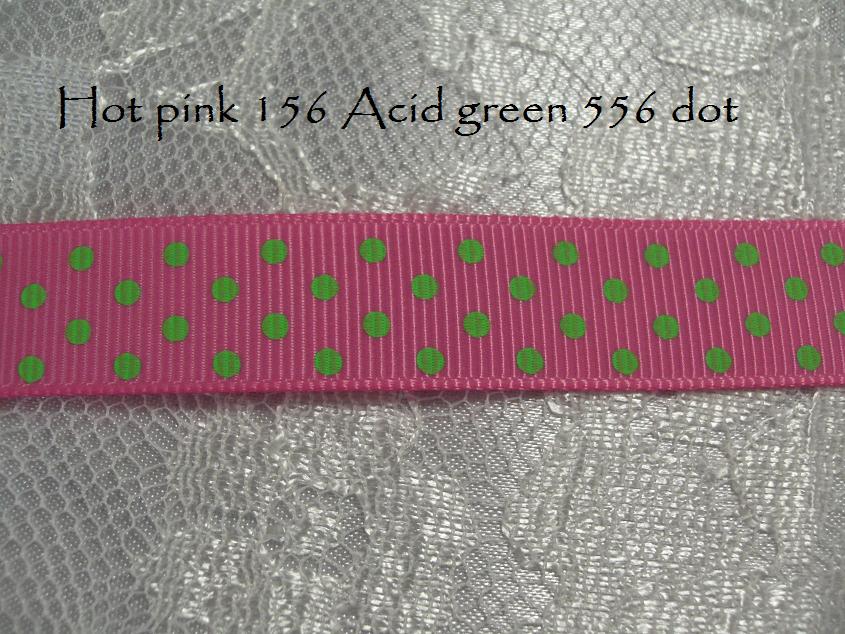 156 Hot pink 16mm grosgrain ribbon Australia