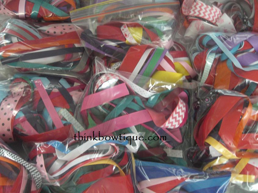 A1 Grosgrain ribbon grab bags