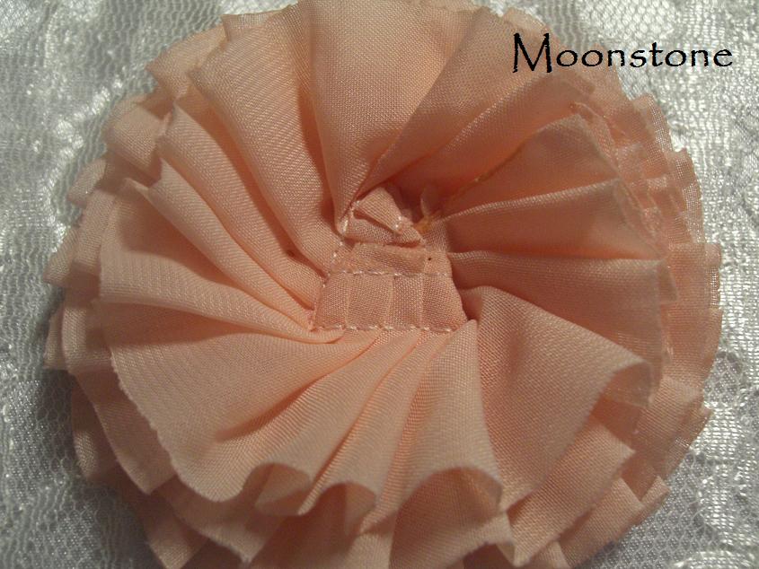 Parisian chiffon flower NO CENTRE